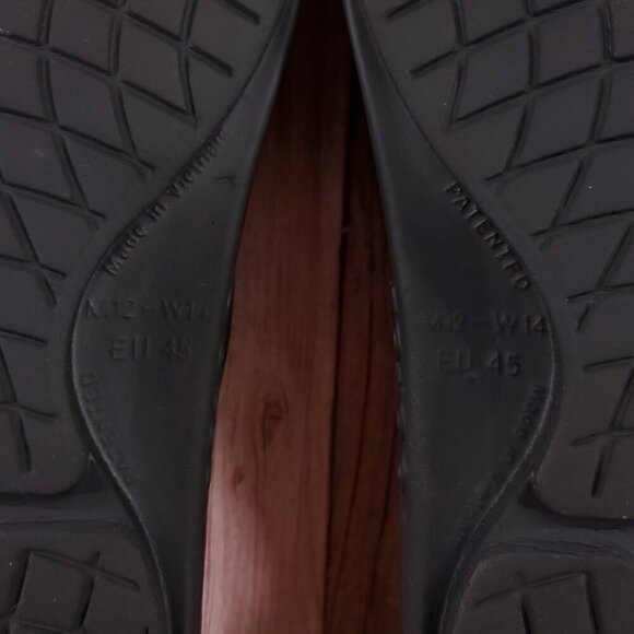 Oofos Ooahh Unisex Size Mens 12 Womens 14 Black Slides Sandals Recovery Comfort - Picture 14 of 14